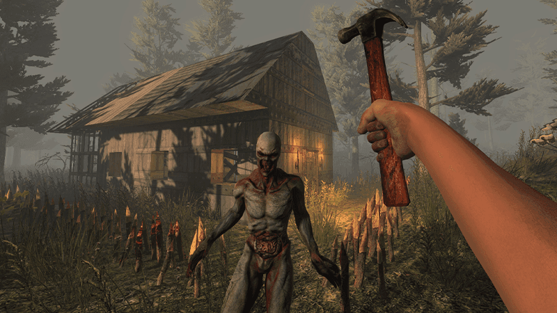 7 Days to Die basbyggande och startförsvar