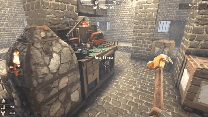 7 Days to Die hantverksfärdigheter matlagning och jordbruk