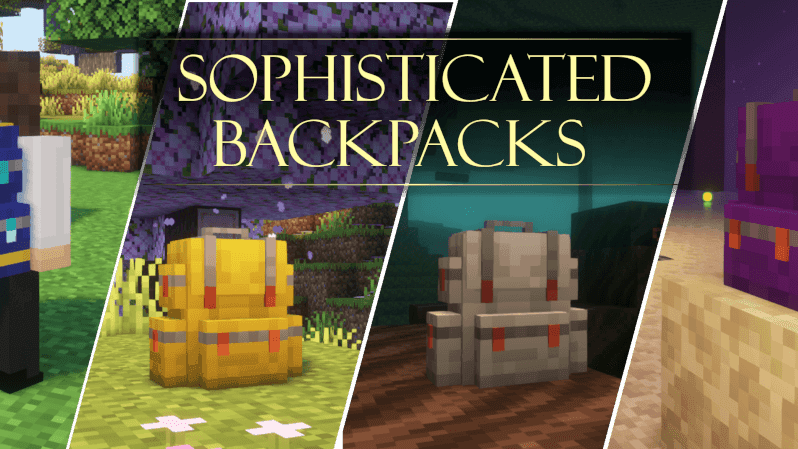 Mod Sophisticated Backpacks Hospedagem de Servidores de Jogos
