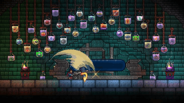 Conteúdo colaborativo de Dead Cells e Palworld