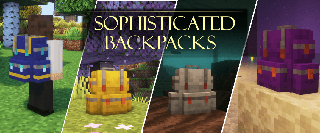 Mod Sophisticated Backpacks Hospedagem de Servidores de Jogos