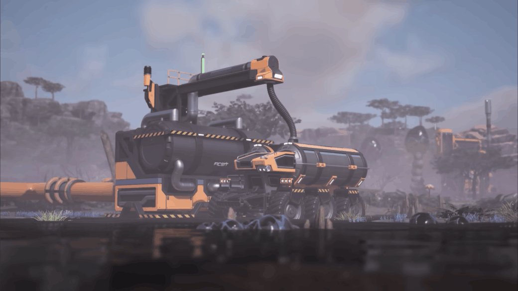 Satisfactory 1.2 中的流体卡车