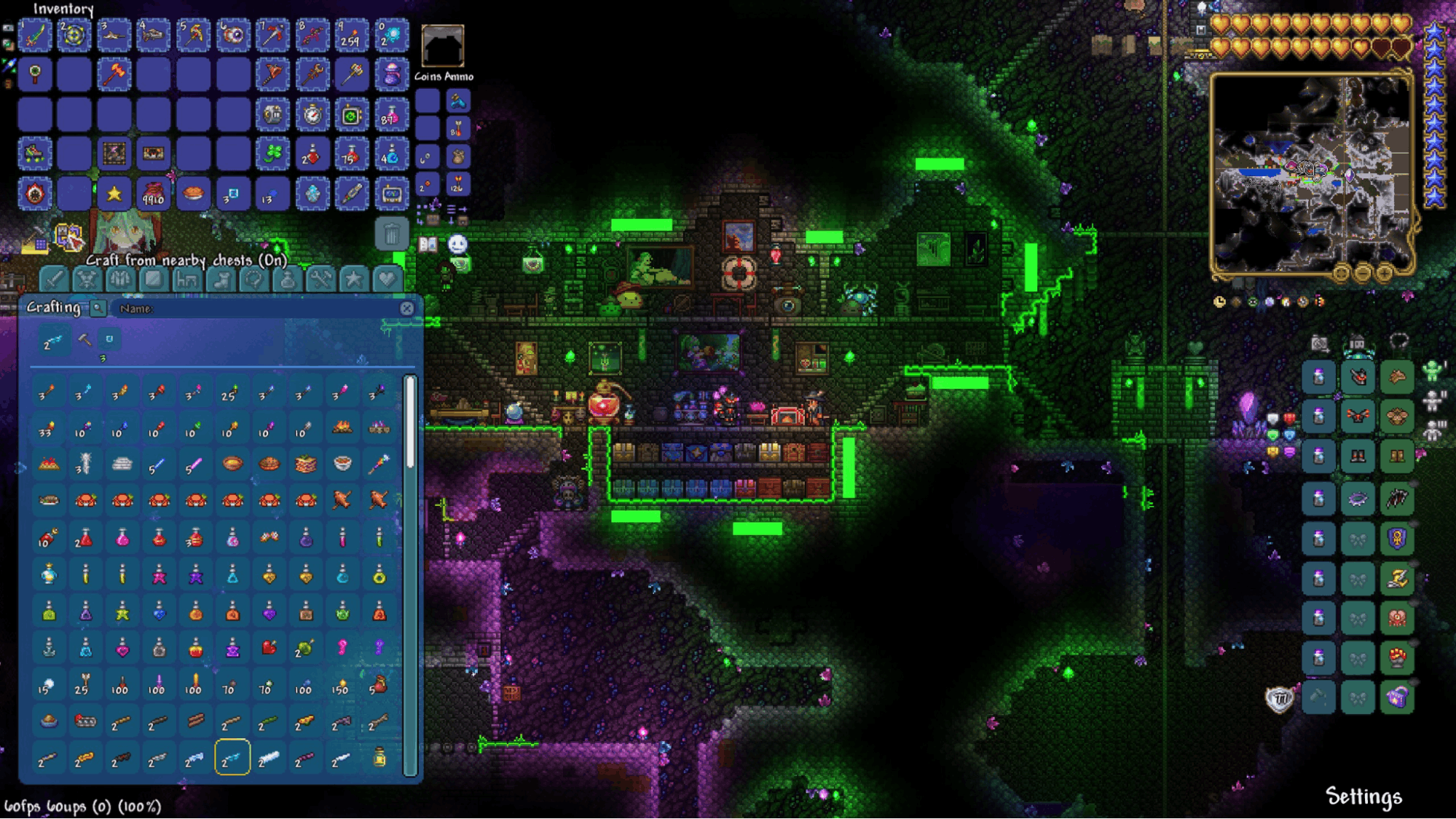 New crafting interface and inventory improvements