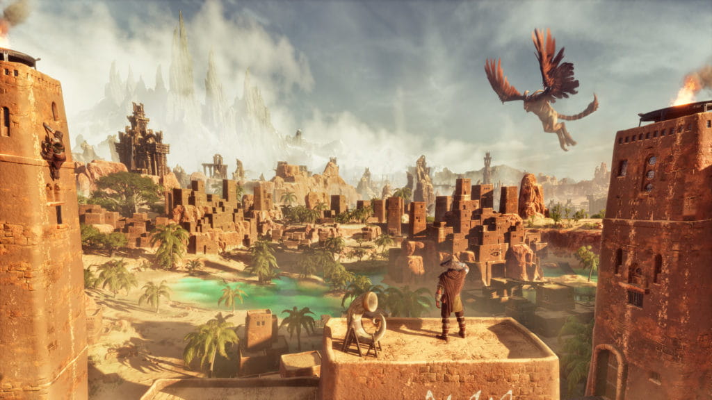 Conan Exiles Enhanced 城市环境，改进的UE5光照和细节