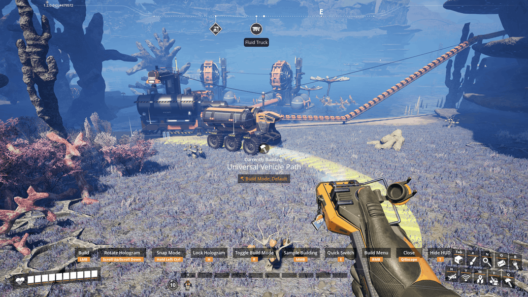 Satisfactory 1.2 fluid trucks and liquid transport