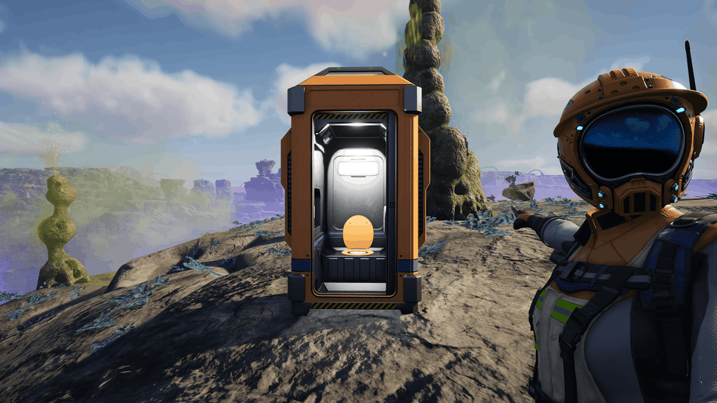 Satisfactory 1.2 Spawn Toilets respawn feature