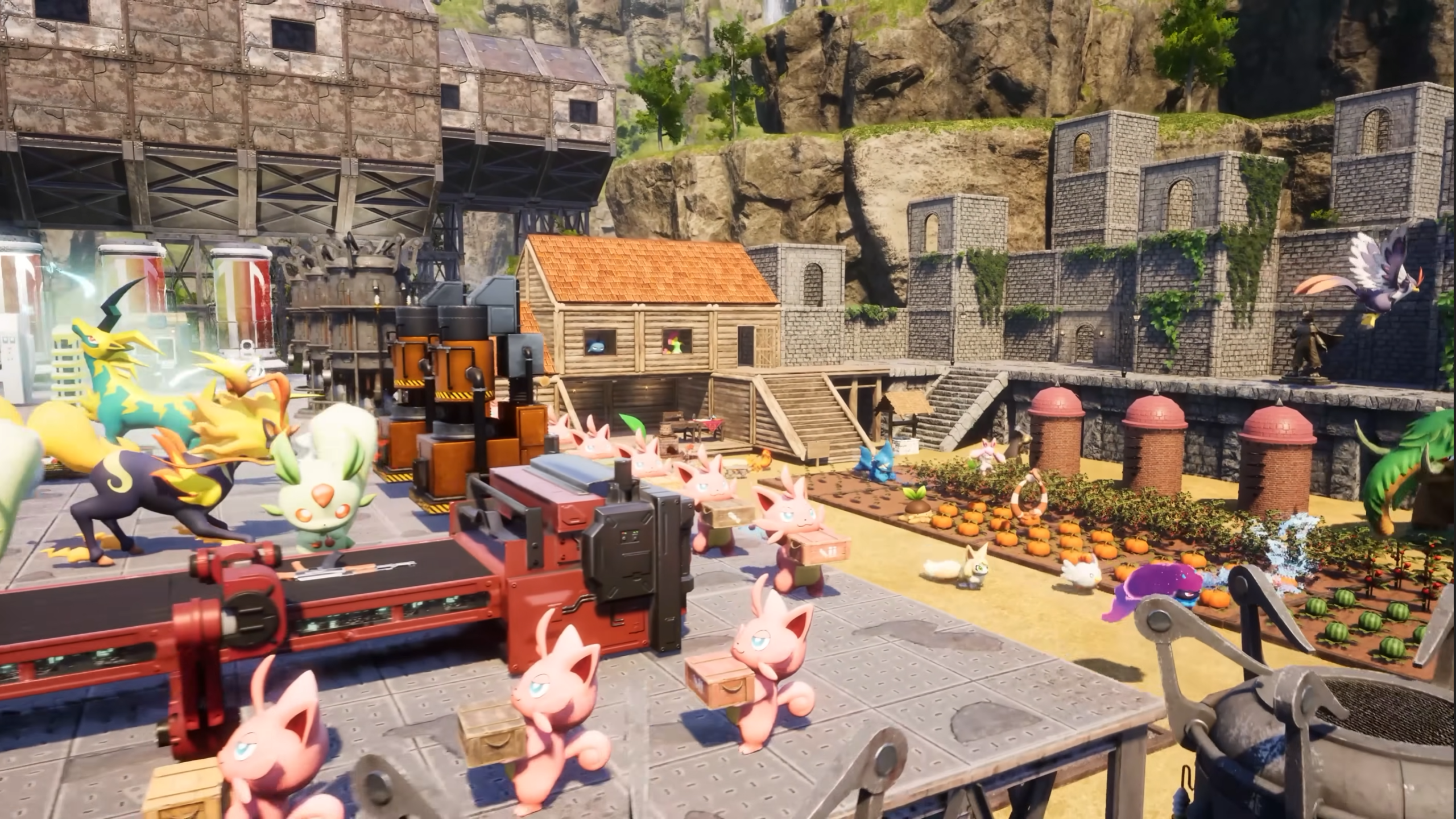 Palworld 1.0 base and progression changes