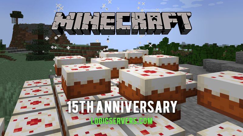 Minecraft服务器托管 - 庆祝Minecraft 15周年