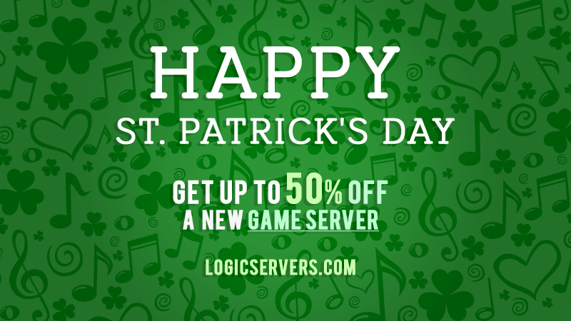 Happy St. Patrick's Day 2025 - Get up to 50% off!